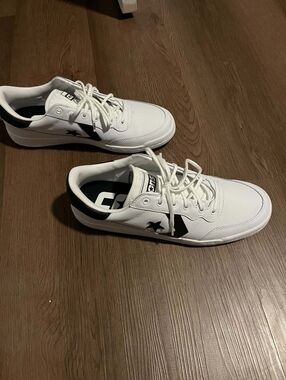 Men Converse Fastbreak Pro Low White And Black Size 10